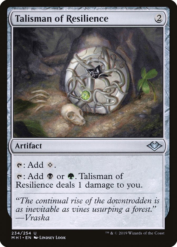 Talisman of Resilience [Modern Horizons] | Shuffle n Cut Hobbies & Games