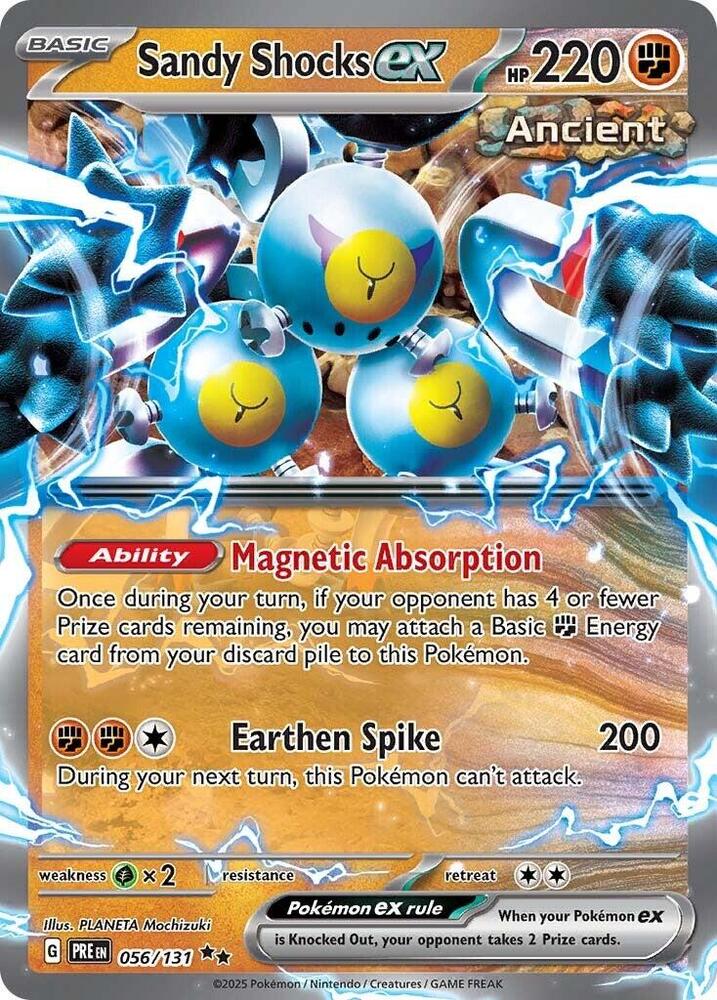 Sandy Shocks ex (056/131) [Scarlet & Violet: Prismatic Evolutions] | Shuffle n Cut Hobbies & Games