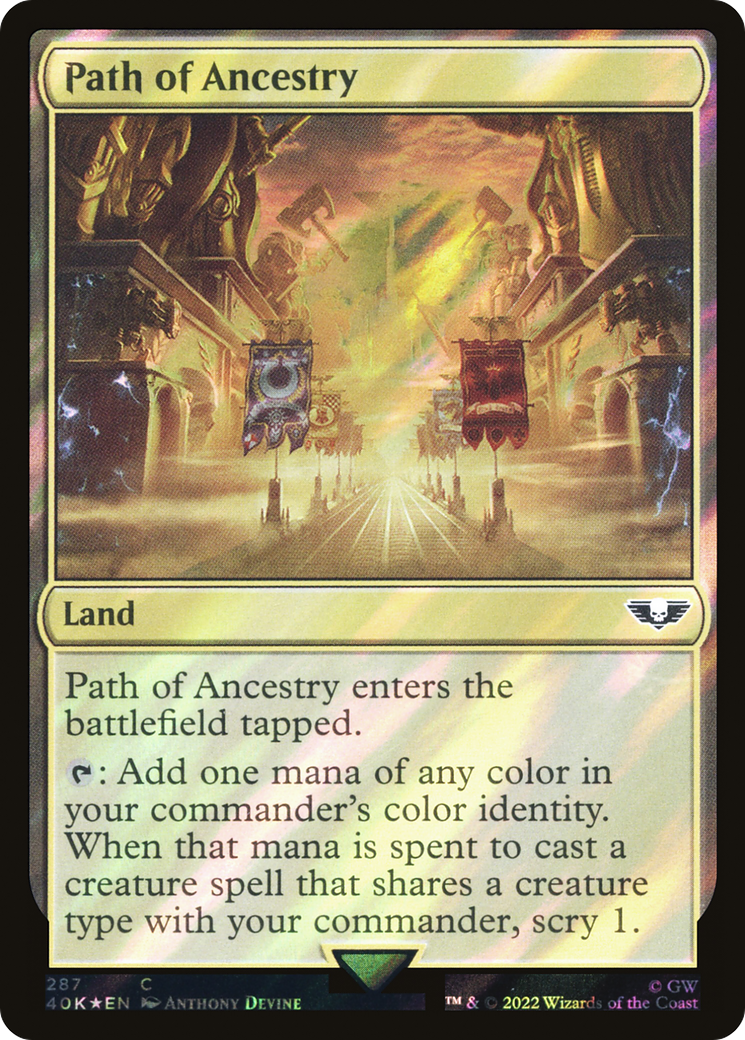 Path of Ancestry (Surge Foil) [Marvel Super Heroes Commander] | Shuffle n Cut Hobbies & Games