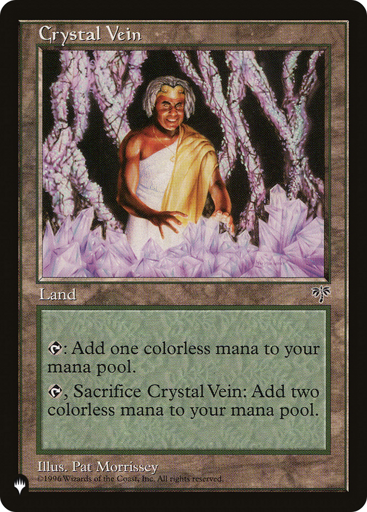 Crystal Vein [The List] | Shuffle n Cut Hobbies & Games