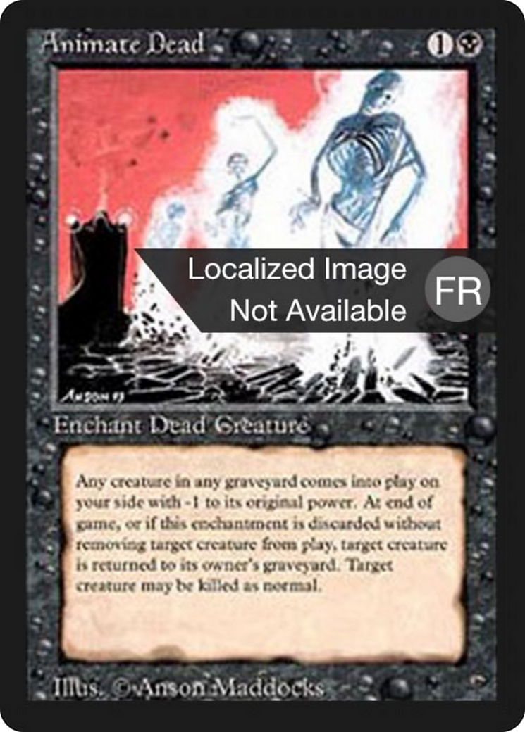 Animate Dead [Foreign Black Border] | Shuffle n Cut Hobbies & Games