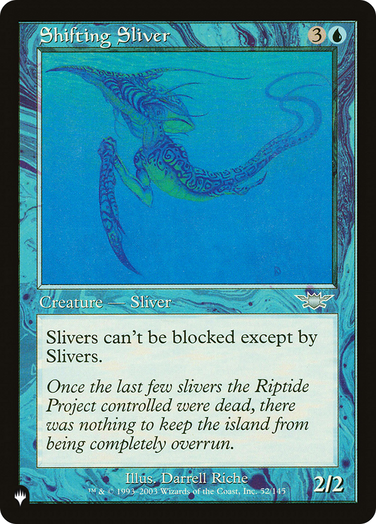 Shifting Sliver [The List] | Shuffle n Cut Hobbies & Games