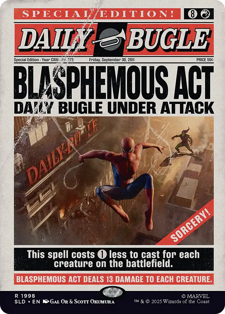 Blasphemous Act (1998) [Secret Lair Drop Series] | Shuffle n Cut Hobbies & Games