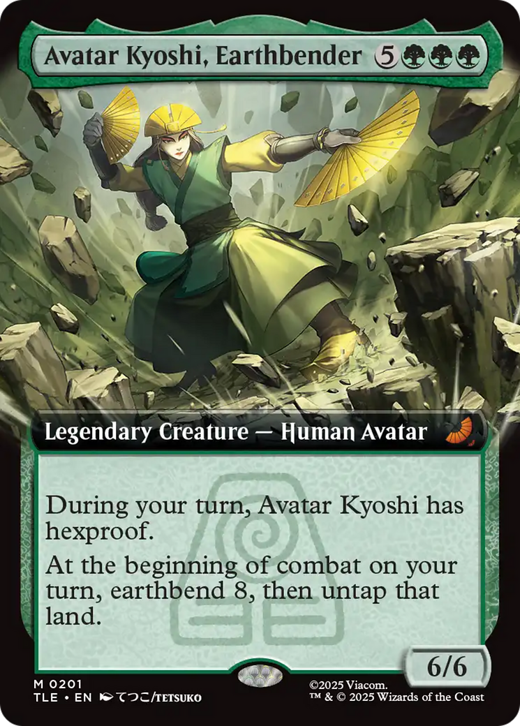 Avatar Kyoshi, Earthbender (Extended Art) [Avatar: The Last Airbender: Eternal-Legal] | Shuffle n Cut Hobbies & Games