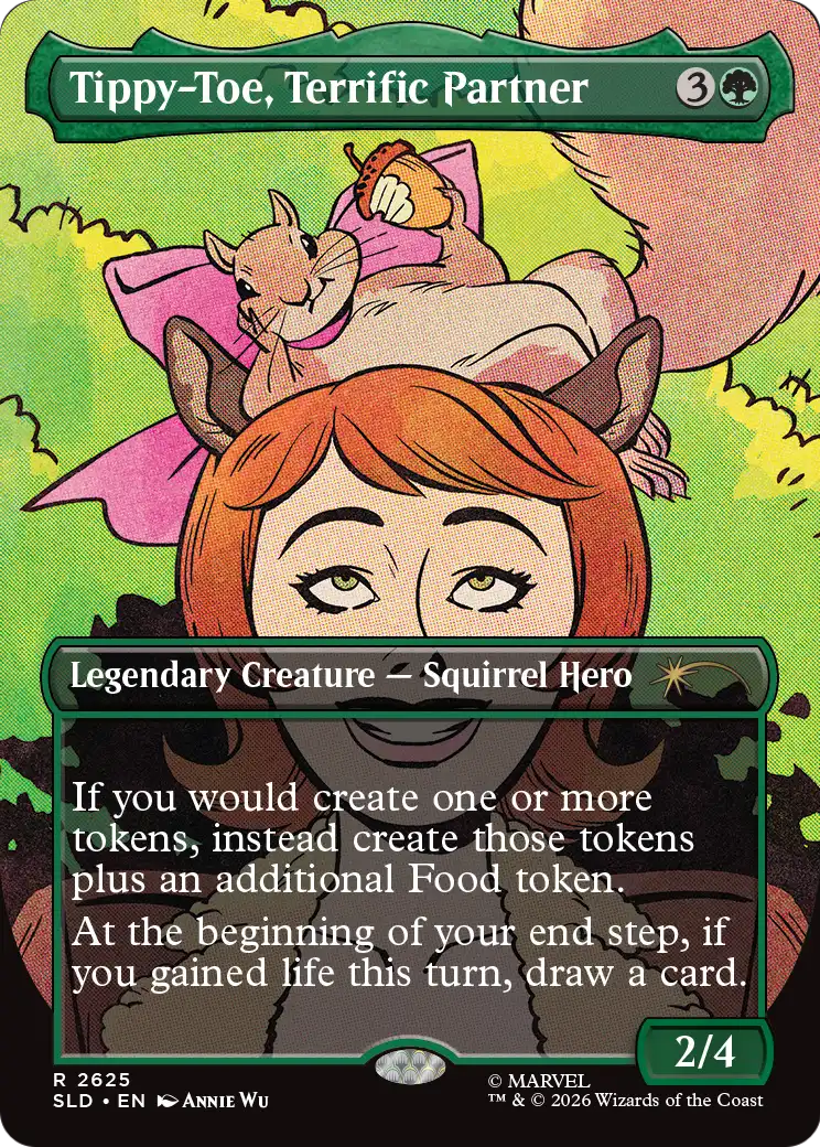 Tippy-Toe, Terrific Partner [Secret Lair Drop Series] | Shuffle n Cut Hobbies & Games