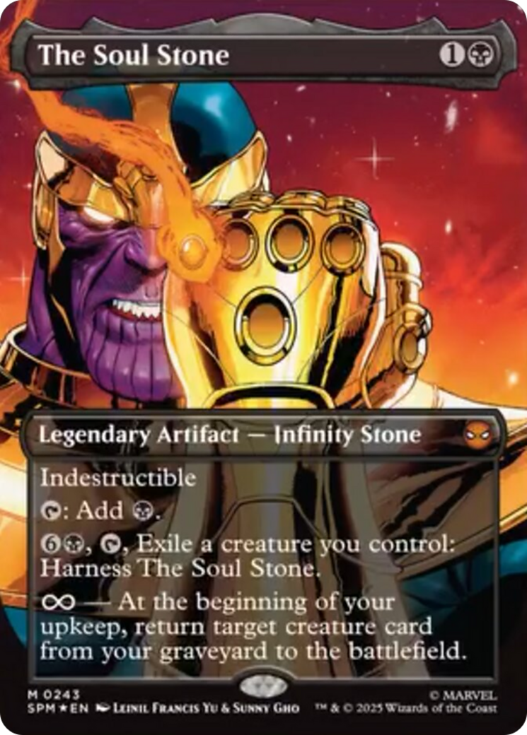 The Soul Stone (Borderless) [Marvel's Spider-Man] | Shuffle n Cut Hobbies & Games