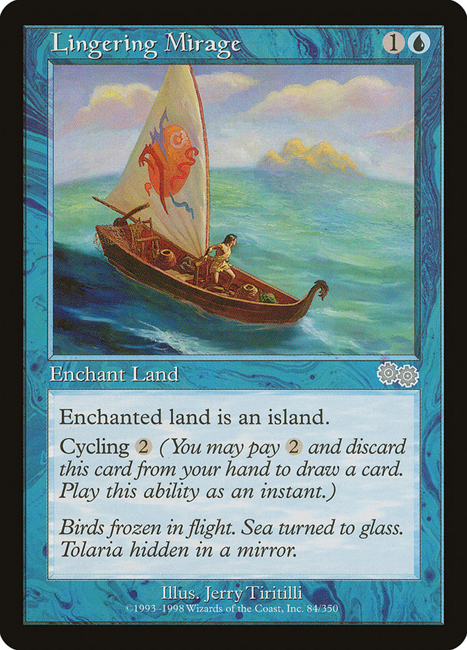 Lingering Mirage [Urza's Saga] | Shuffle n Cut Hobbies & Games