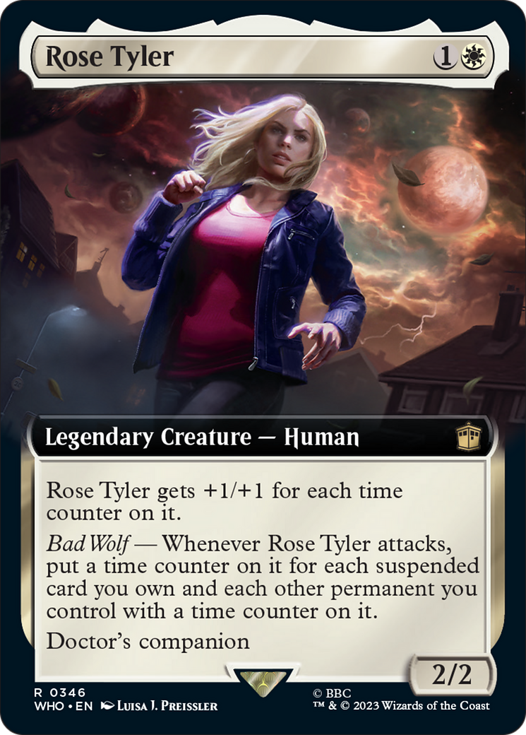 Rose Tyler (Extended Art) [Doctor Who] | Shuffle n Cut Hobbies & Games