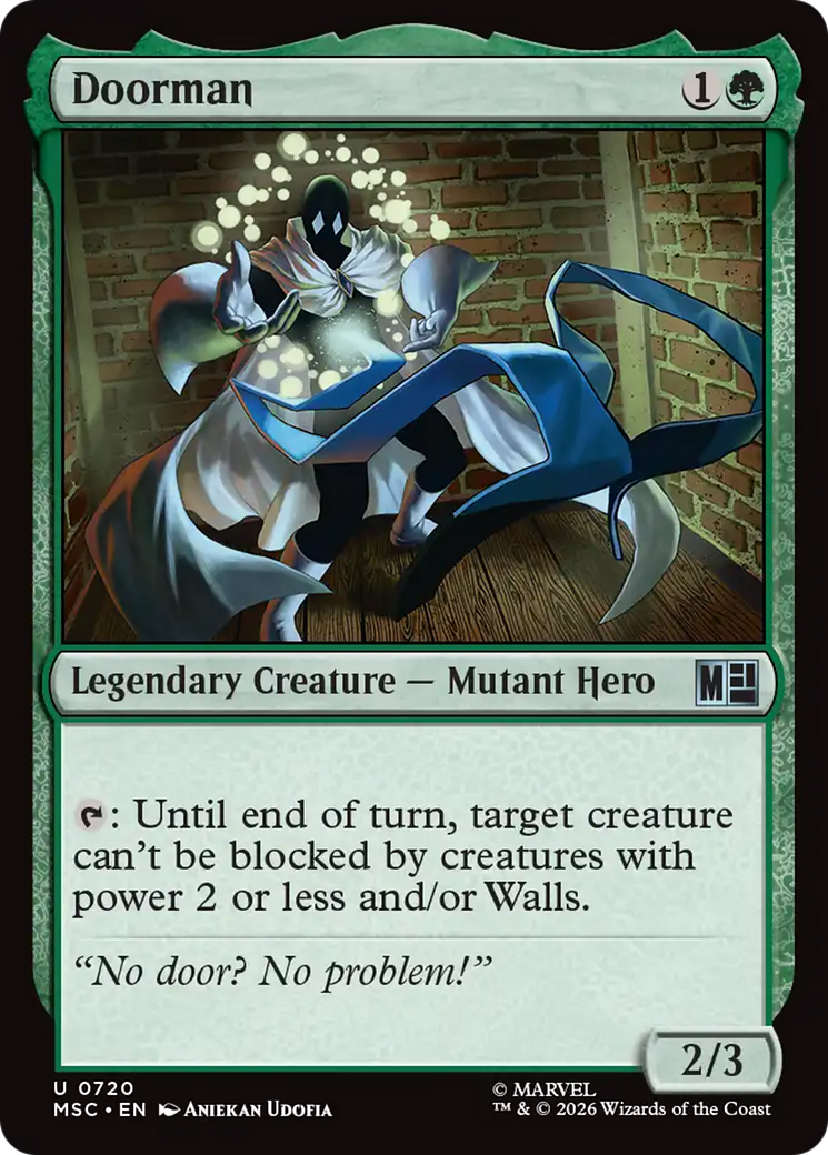 Doorman [Marvel Super Heroes Commander] | Shuffle n Cut Hobbies & Games