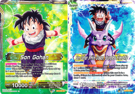 Son Gohan // Son Gohan & Hire-Dragon, Boundless Friendship (BT11-091) [Vermilion Bloodline] | Shuffle n Cut Hobbies & Games