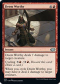 Deem Worthy [Jumpstart 2022]