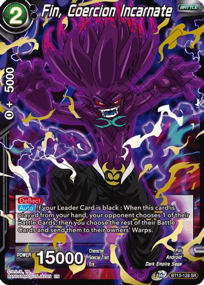 Fin, Coercion Incarnate (BT15-128) [Saiyan Showdown] | Shuffle n Cut Hobbies & Games