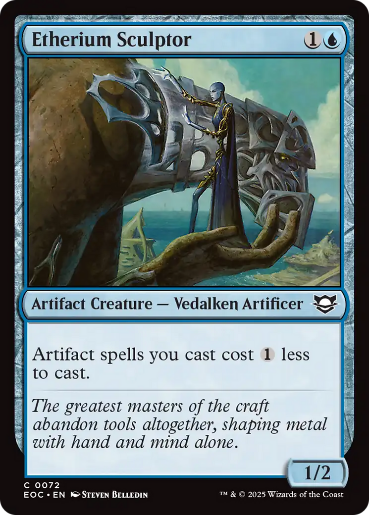 Etherium Sculptor [Edge of Eternities Commander] | Shuffle n Cut Hobbies & Games