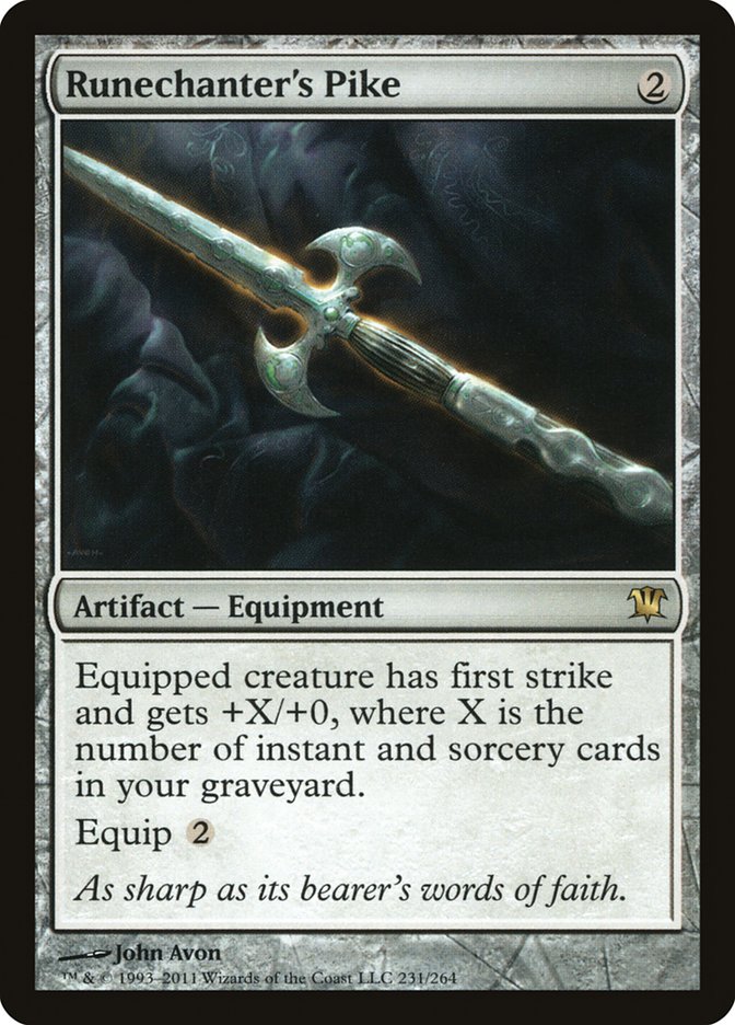 Runechanter's Pike [Innistrad] | Shuffle n Cut Hobbies & Games