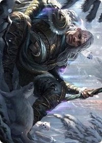 Jorn, God of Winter Art Card [Kaldheim Art Series] | Shuffle n Cut Hobbies & Games
