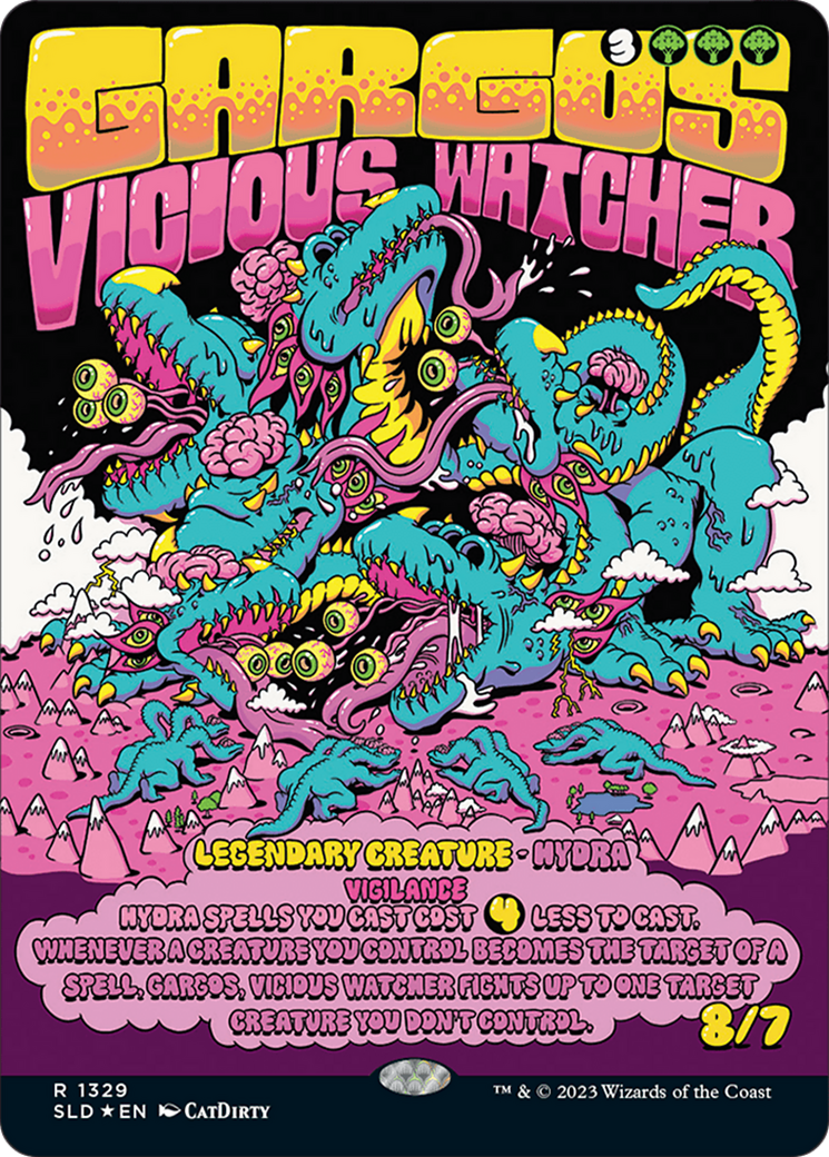 Gargos, Vicious Watcher [Secret Lair Drop Series] | Shuffle n Cut Hobbies & Games