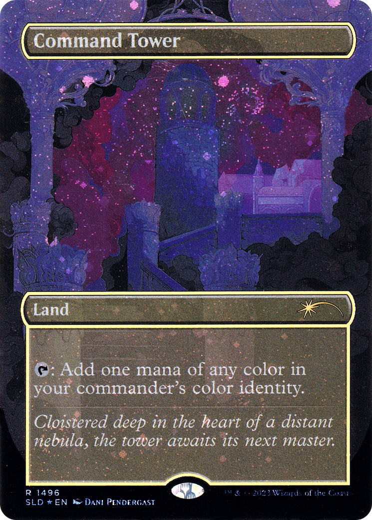 Command Tower (Galaxy Foil) [Secret Lair Drop Series] | Shuffle n Cut Hobbies & Games