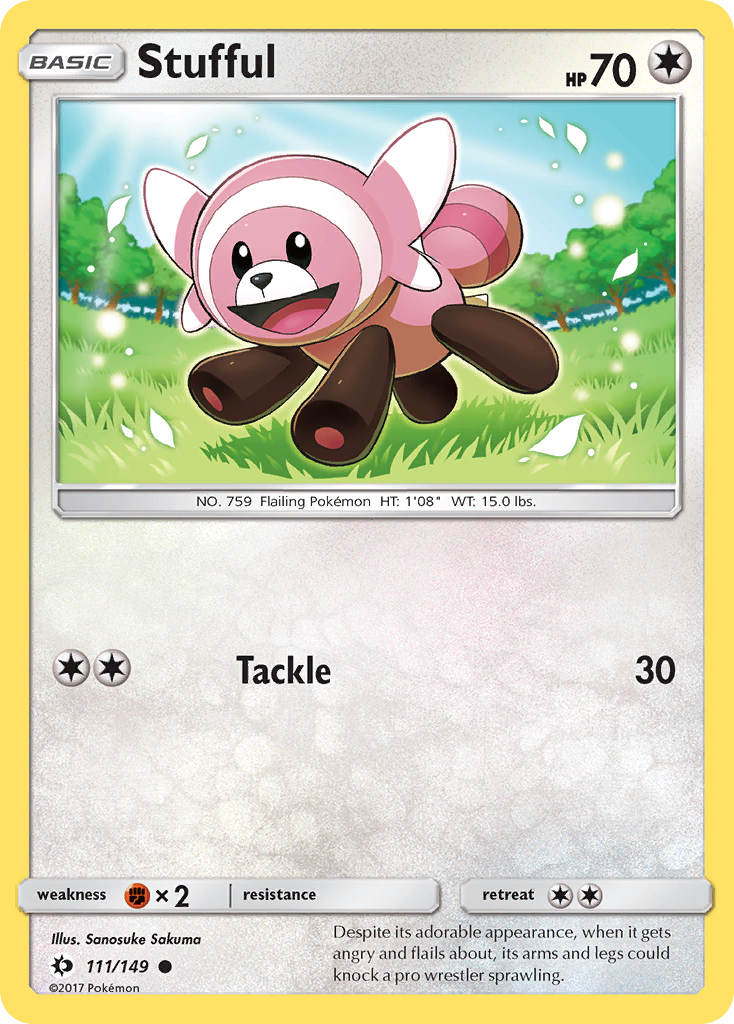Stufful (111/149) [Sun & Moon: Base Set] | Shuffle n Cut Hobbies & Games