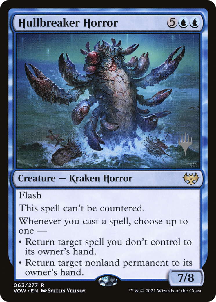 Hullbreaker Horror Art Card [Innistrad Remastered Art Series] | Shuffle n Cut Hobbies & Games