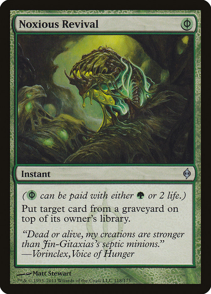 Noxious Revival [New Phyrexia] | Shuffle n Cut Hobbies & Games