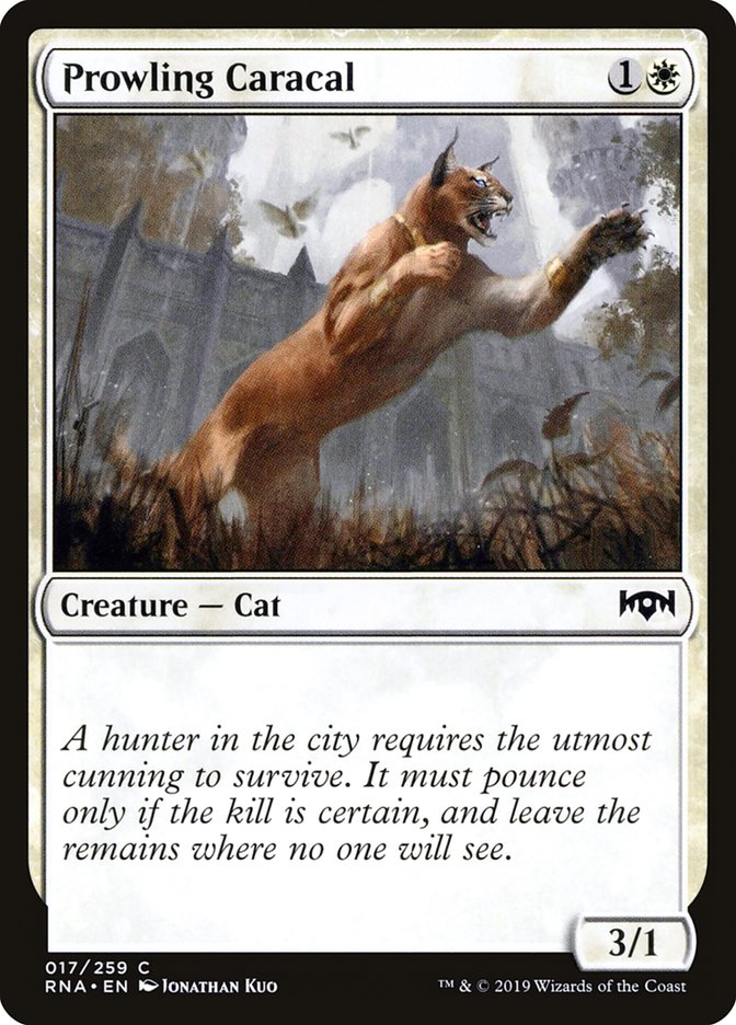 Prowling Caracal [Ravnica Allegiance] | Shuffle n Cut Hobbies & Games