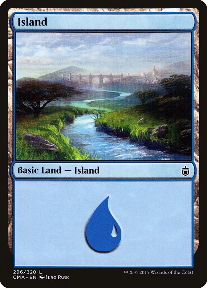 Island (296) [Commander Anthology] | Shuffle n Cut Hobbies & Games