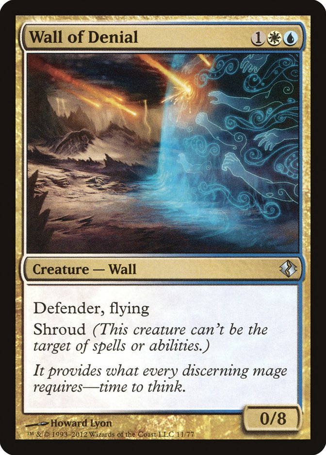 Wall of Denial [Duel Decks: Venser vs. Koth] | Shuffle n Cut Hobbies & Games
