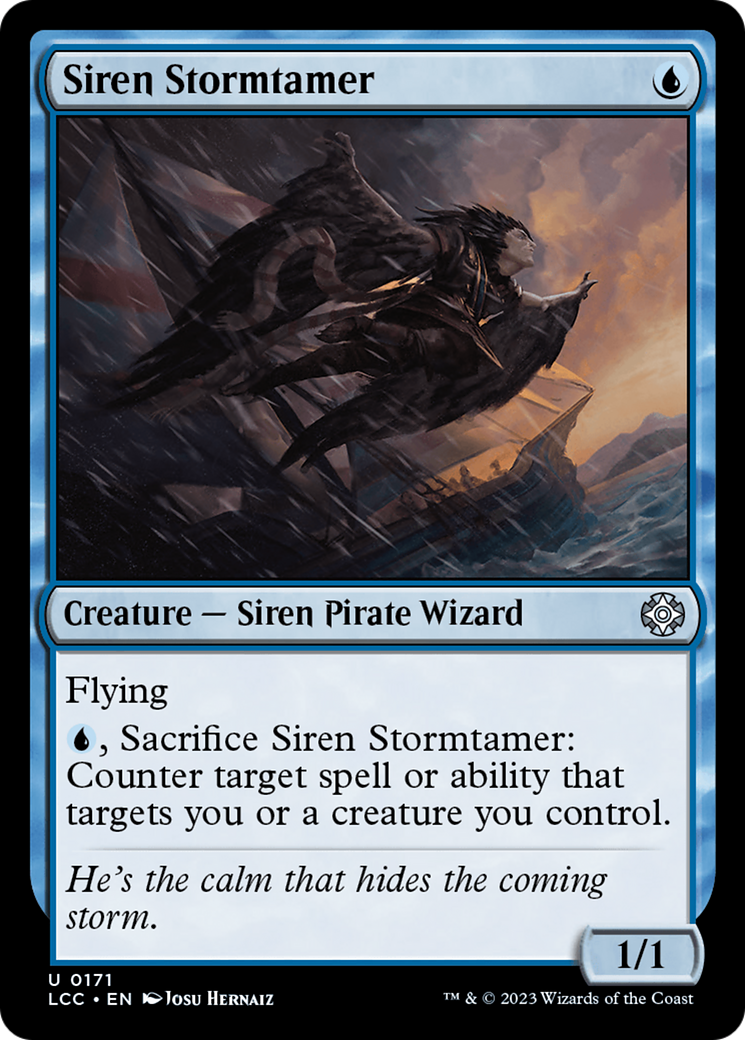 Siren Stormtamer [The Lost Caverns of Ixalan Commander] | Shuffle n Cut Hobbies & Games