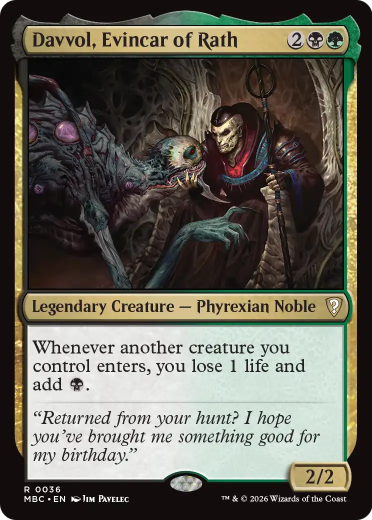 Davvol, Evincar of Rath [Mystery Booster: Commander Edition] | Shuffle n Cut Hobbies & Games