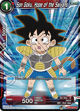 Son Goku, Hope of the Saiyans (Common) (BT13-019) [Supreme Rivalry] | Shuffle n Cut Hobbies & Games