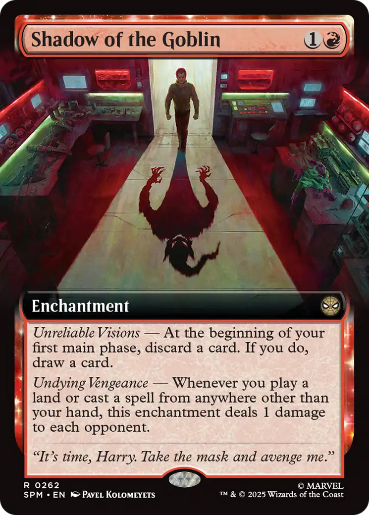 Shadow of the Goblin (Extended Art) [Marvel's Spider-Man] | Shuffle n Cut Hobbies & Games