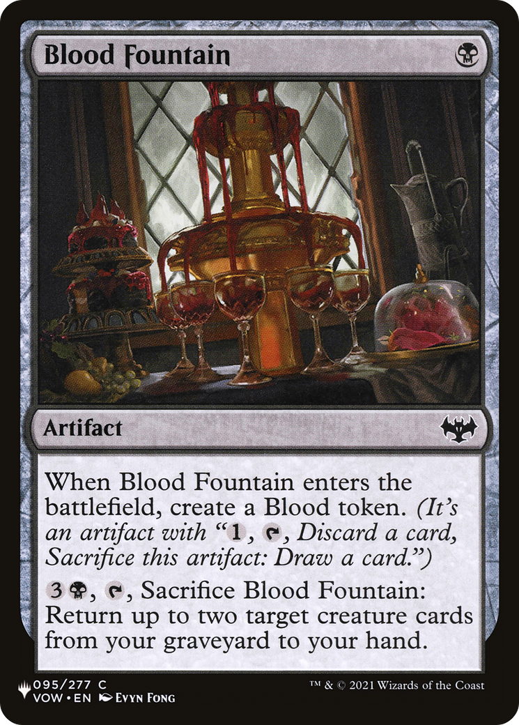 Blood Fountain [The List] | Shuffle n Cut Hobbies & Games