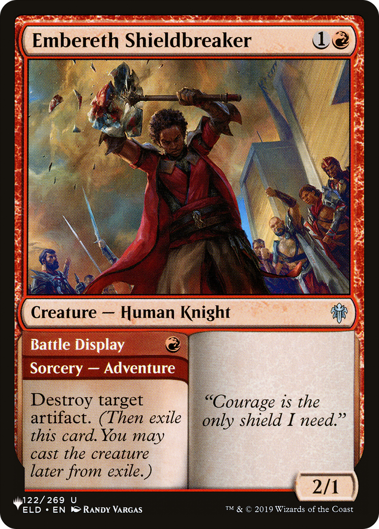 Embereth Shieldbreaker [The List] | Shuffle n Cut Hobbies & Games
