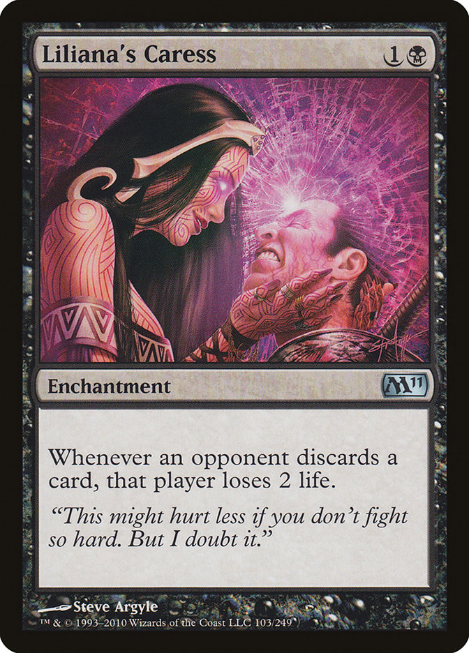 Liliana's Caress [Magic 2011] | Shuffle n Cut Hobbies & Games