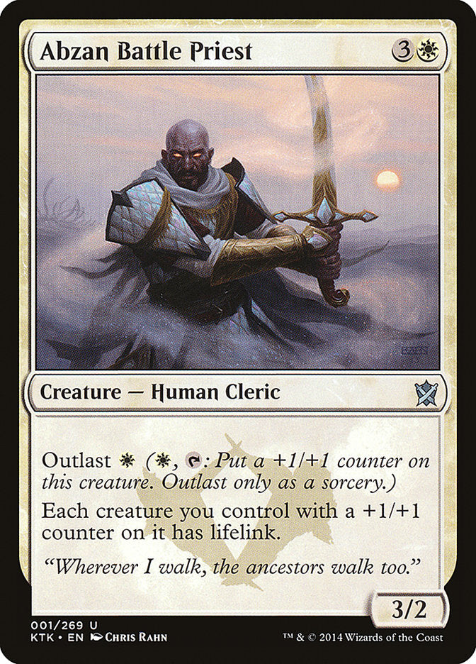 Abzan Battle Priest [Khans of Tarkir] | Shuffle n Cut Hobbies & Games