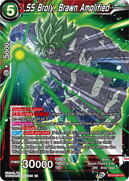SS Broly, Brawn Amplified (Uncommon) (BT13-024) [Supreme Rivalry] | Shuffle n Cut Hobbies & Games