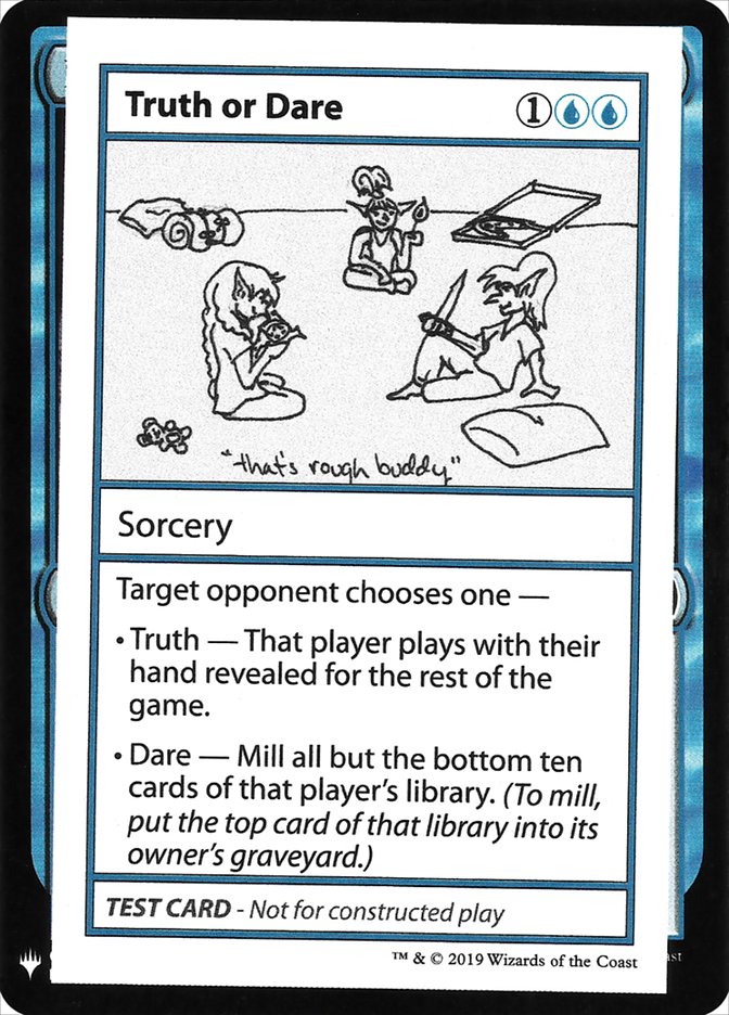 Truth or Dare [Mystery Booster Playtest Cards] | Shuffle n Cut Hobbies & Games
