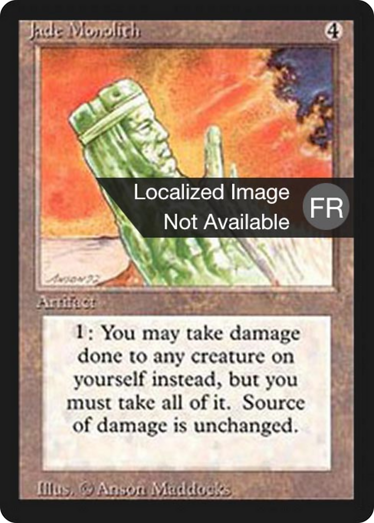 Jade Monolith [Foreign Black Border] | Shuffle n Cut Hobbies & Games