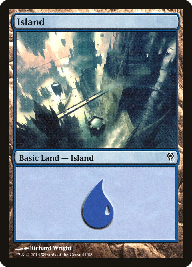Island (41) [Duel Decks: Jace vs. Vraska] | Shuffle n Cut Hobbies & Games
