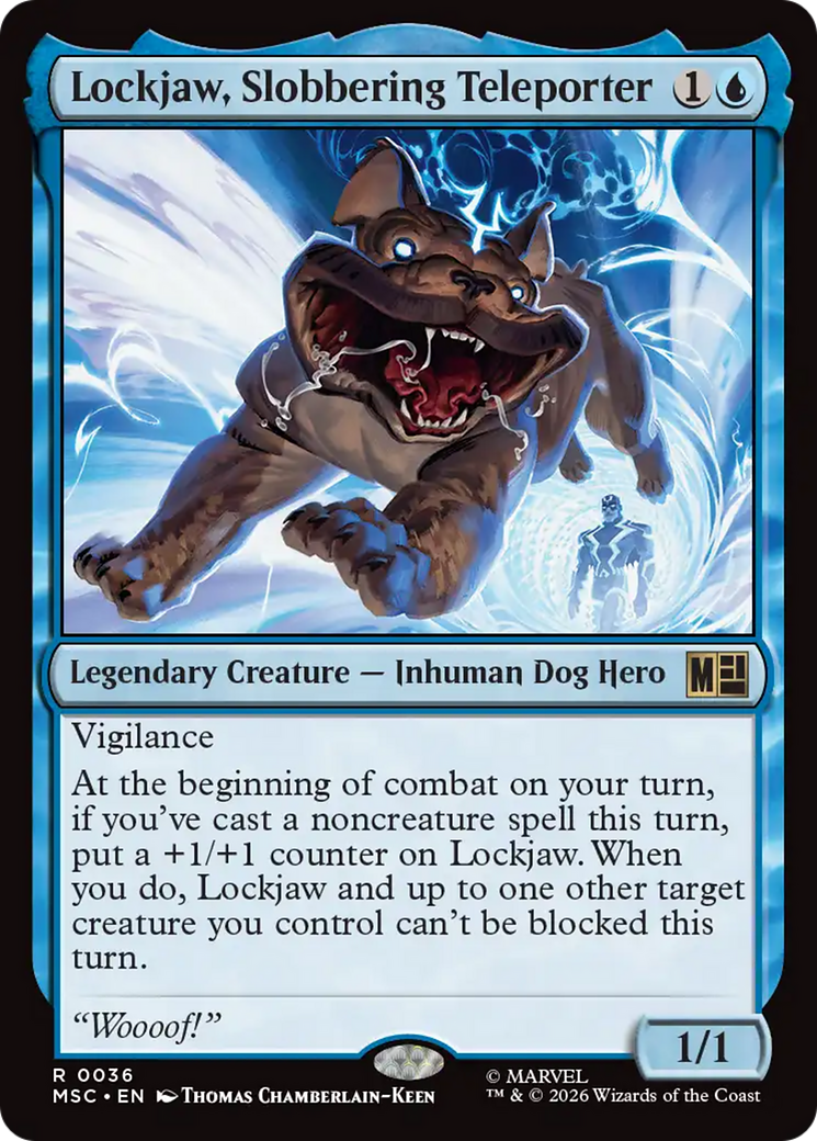 Lockjaw, Slobbering Teleporter [Marvel Super Heroes Commander] | Shuffle n Cut Hobbies & Games