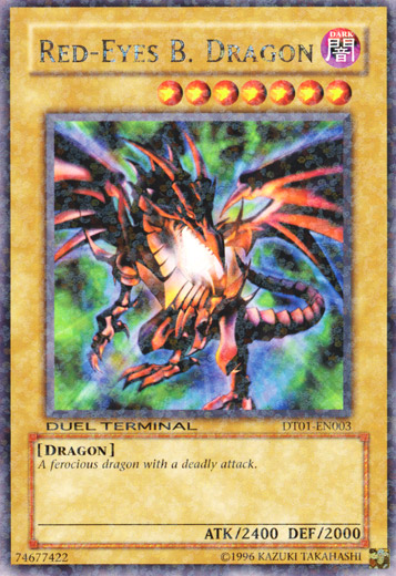 Red-Eyes B. Dragon [DT01-EN003] Rare | Shuffle n Cut Hobbies & Games