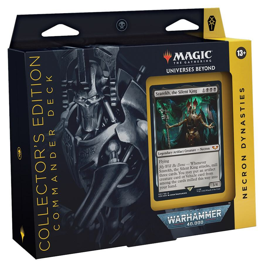 Warhammer 40,000 - Commander Deck (Necron Dynasties - Collector's Edition) | Shuffle n Cut Hobbies & Games