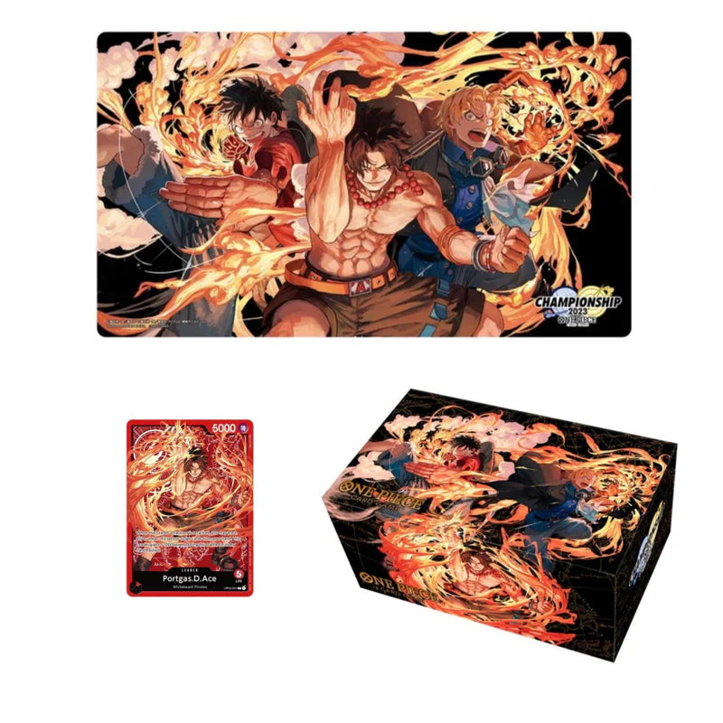One Piece TCG Special Goods Set Ace/Sabo/Luffy | Shuffle n Cut Hobbies & Games