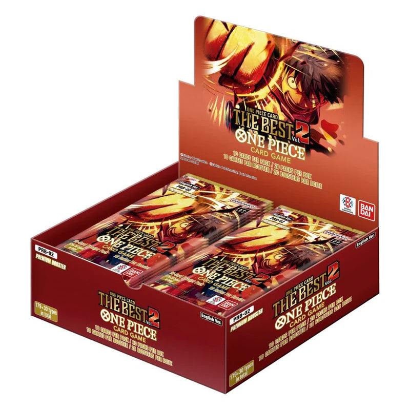 One Piece Card Game: Premium Booster Display [PRB-02] | Shuffle n Cut Hobbies & Games