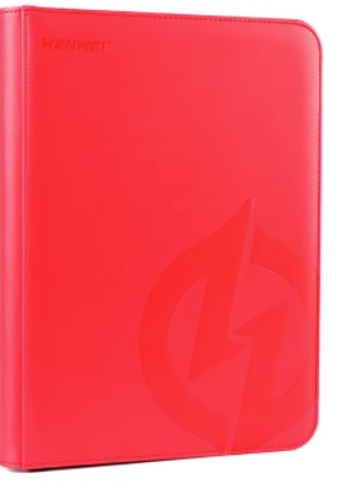 Henwei Zipper Binder 144 (4pockets) | Shuffle n Cut Hobbies & Games