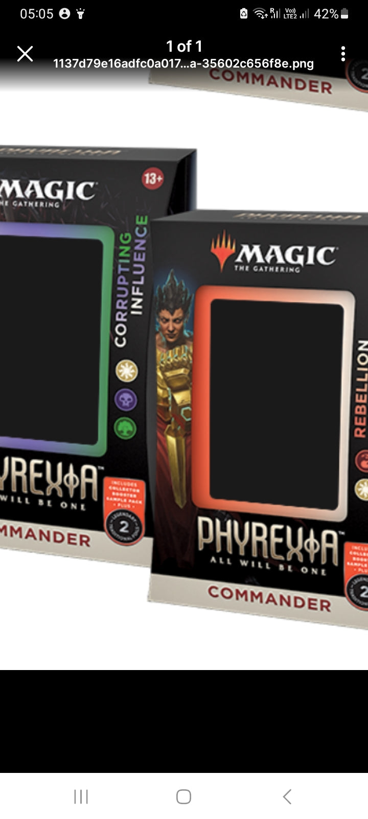 Phyrexia: All Will Be One - Commander Deck Display | Shuffle n Cut Hobbies & Games