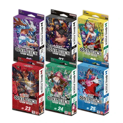One Piece TCG - Starter Decks [ST-23 to ST-28 ] | Shuffle n Cut Hobbies & Games