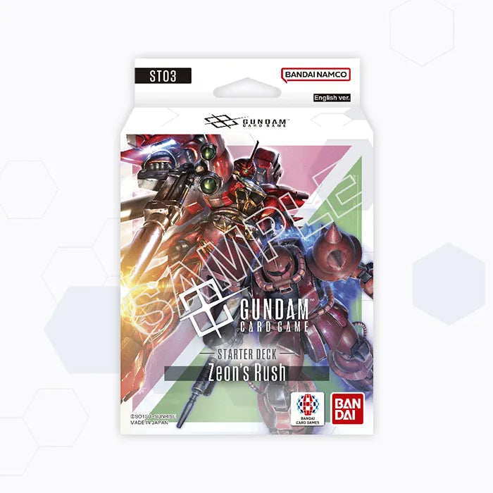 Gundam TCG Starter Decks [ST01 - ST04] | Shuffle n Cut Hobbies & Games