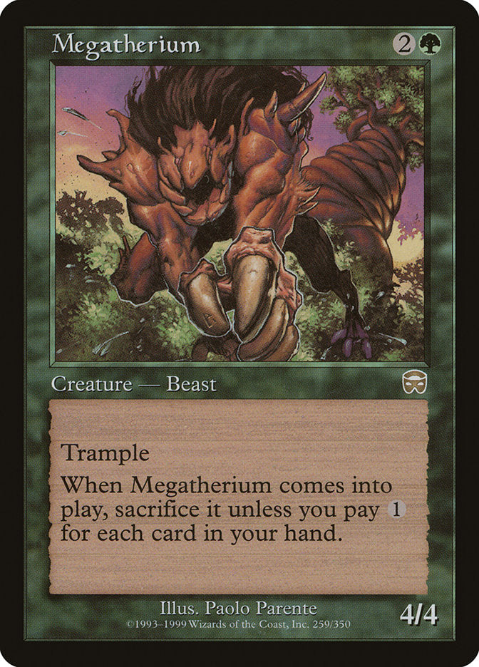 Megatherium [Mercadian Masques] | Shuffle n Cut Hobbies & Games