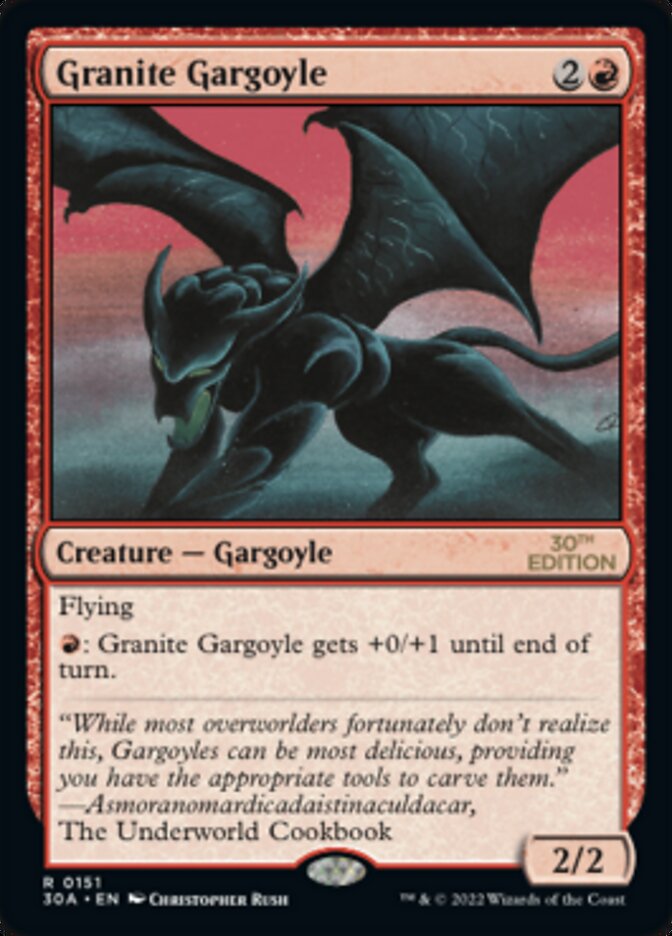 Granite Gargoyle [30th Anniversary Edition] | Shuffle n Cut Hobbies & Games